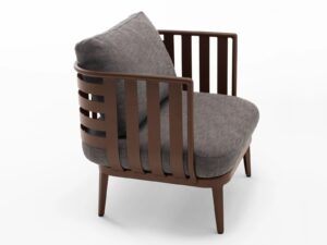 Gartensessel aus Stoff mit Armlehnen | RODA | Thea