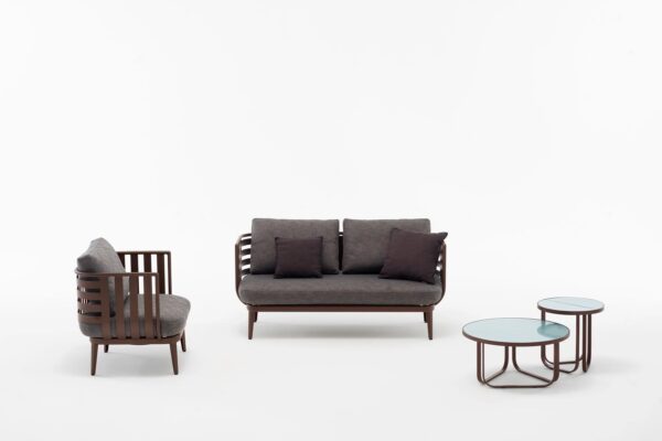 2-er Gartensofa aus Stoff | RODA | Thea - Image 2