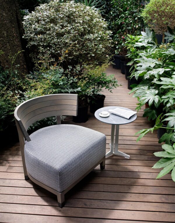 Lounge Gartensessel aus Stoff mit abnehmbarem Bezug | Flexform | Thomas - Image 4
