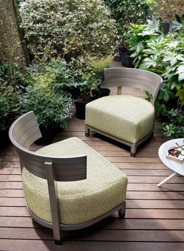 Lounge Gartensessel aus Stoff mit abnehmbarem Bezug | Flexform | Thomas - Image 5