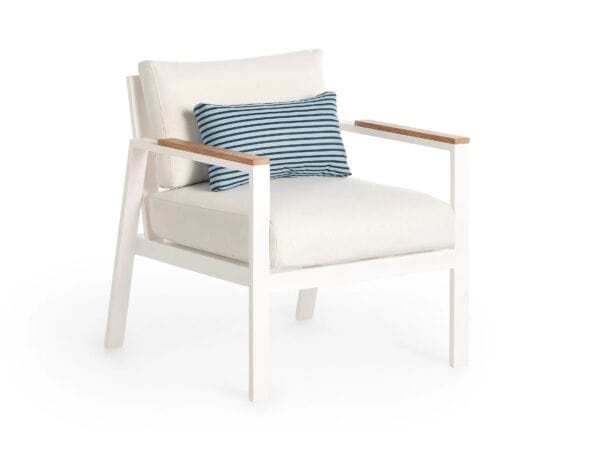 Loungesessel aus Thermolackiertem Aluminium | GANDIABLASCO | Timeless - Image 2