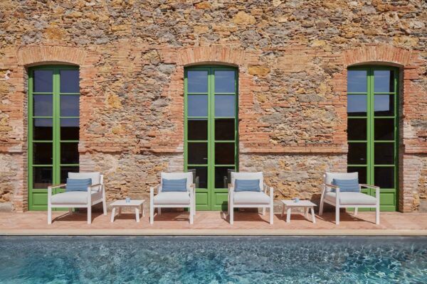 Loungesessel aus Thermolackiertem Aluminium | GANDIABLASCO | Timeless - Image 8