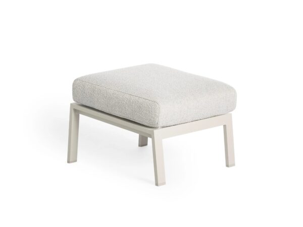 Rechteckige Sitzpuff aus Stoff | GANDIABLASCO | Timeless - Image 2