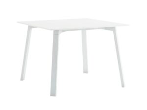 Quadratischer Tisch aus Thermolackiertem Aluminium | GANDIABLASCO | Timeless