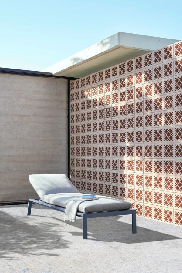 Verstellbarer Gartenliege aus pulverbeschichtetem Stahl | GANDIABLASCO | Timeless - Image 11