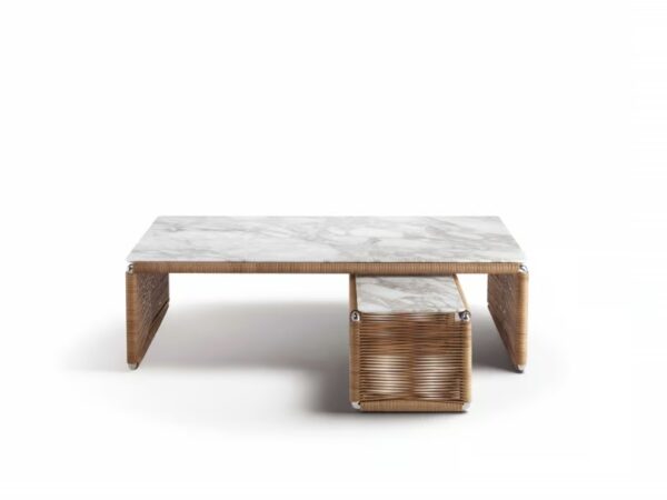 Rechteckiger Couchtisch aus Marmor | Flexform | Tindari - Image 3