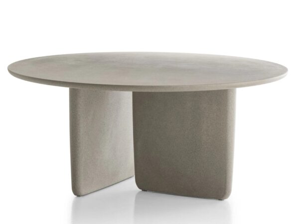 Runder Gartentisch aus Zement | B&B Italia Outdoor | Tobi-Ishi - Image 2