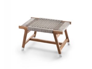 Rechteckiger Garten-Fußbank | Flexform