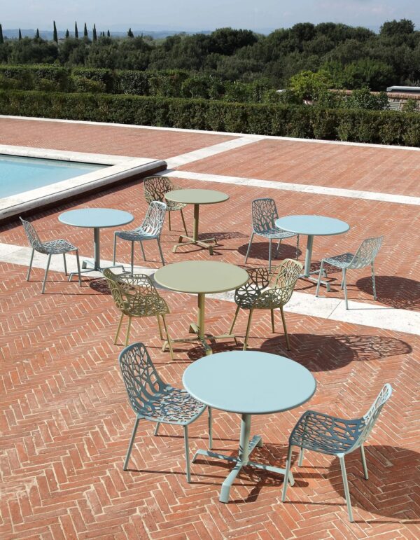 Quadratische Tischplatte aus Aluminium | FAST | Omnia Selection - Image 3