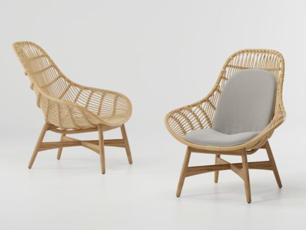 Gartensessel aus Rattan mit Armlehnen | Kettal - Image 3