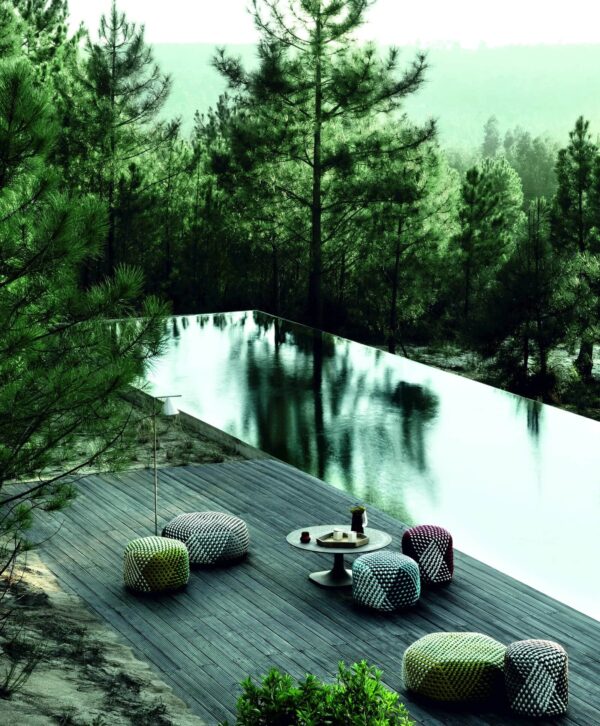 Sitzpouf für den Außenbereich aus Polyester | B&B Italia Outdoor - Image 5