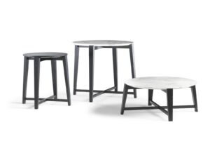 Runder Couchtisch aus Marmor | Flexform