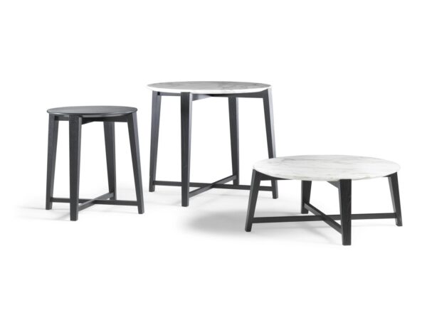 Runder Couchtisch aus Marmor | Flexform