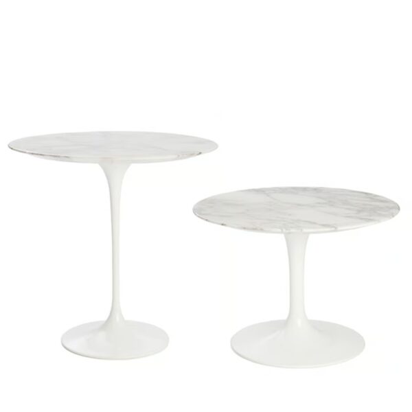 Runder Kaffeetisch aus Marmor | Knoll | Tulip - Image 2