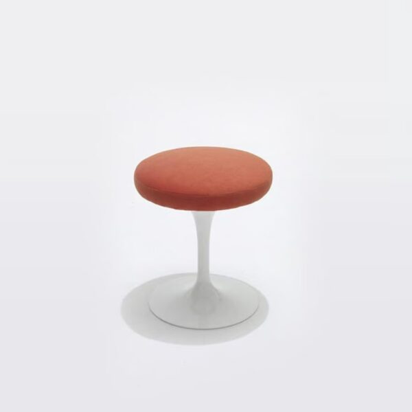 Drehhocker Hocker aus Aluminium mit gepolsterter Sitzfläche | Knoll | Tulip - Image 2
