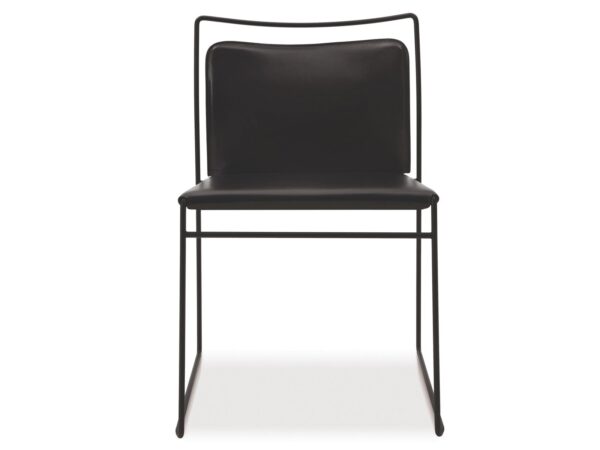 Stapelbarer mit Kufengestell Stuhl aus Metall | Cassina - Image 4