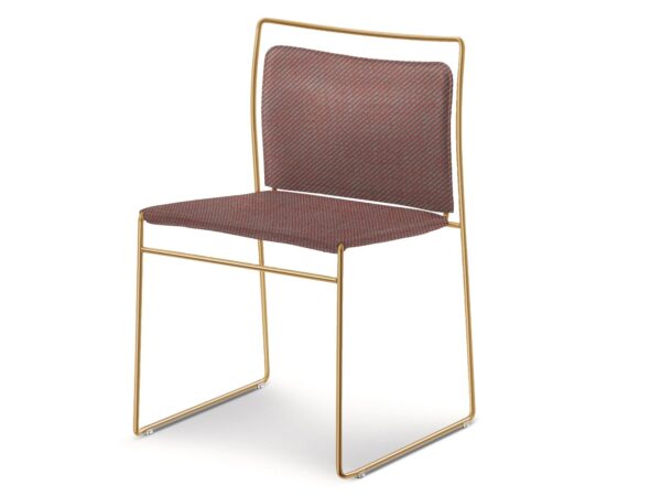 Stapelbarer mit Kufengestell Stuhl aus Metall | Cassina - Image 5
