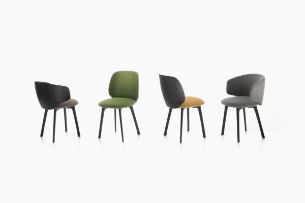 Gepolsterter Stuhl aus Stoff | MDF Italia | Universal Collection - Image 2