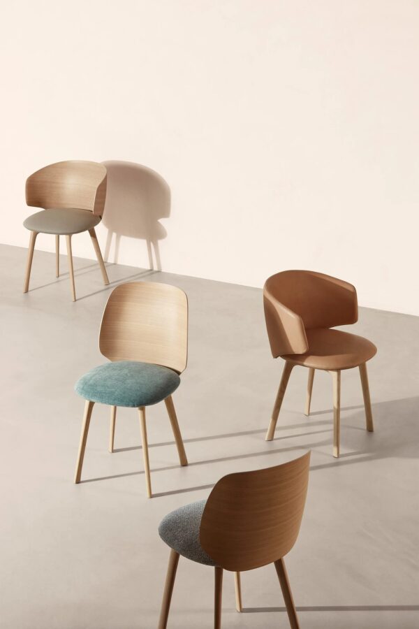 Gepolsterter Stuhl aus Stoff | MDF Italia | Universal Collection - Image 3