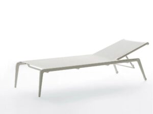 Stapelbarer verstellbarer Gartenliege aus Aluminium | FAST | Ushuaia