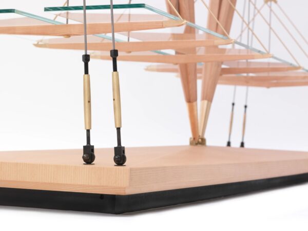 Bücherregal aus Holz und Glas | Cassina - Image 5