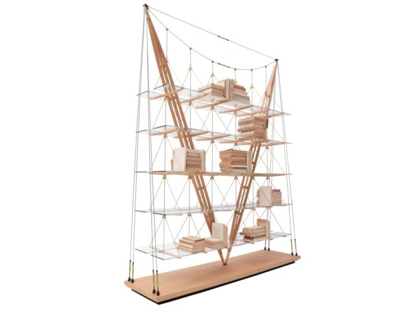 Bücherregal aus Holz und Glas | Cassina - Image 4