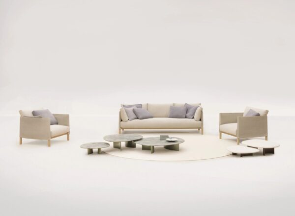 Gartensessel aus Stoff mit Armlehnen | Paola Lenti - Image 2