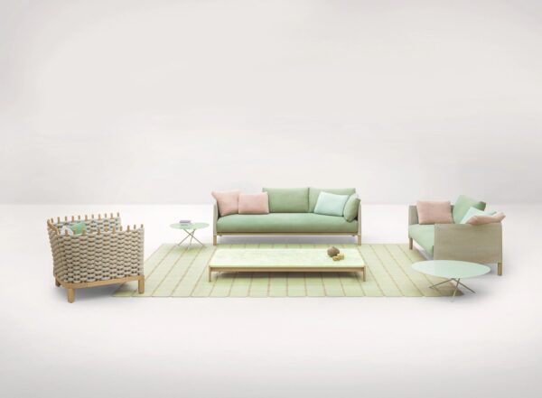 Gartensessel aus Stoff mit Armlehnen | Paola Lenti - Image 3