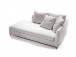 Tagesliege aus Stoff mit abnehmbarem Bezug | Flexform | Victor