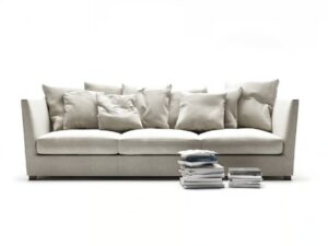 3-Sitzer Sofa aus Stoff mit abnehmbarem Bezug | Flexform | Victor