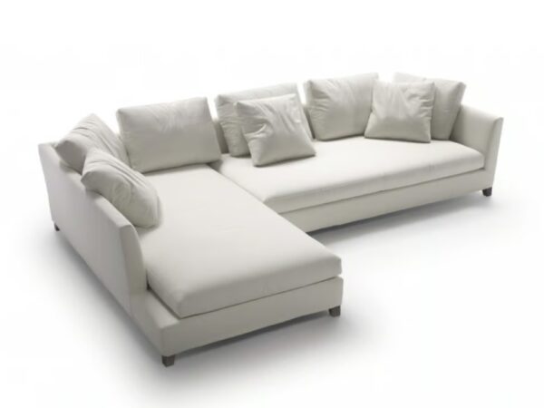Sofa aus Stoff mit Récamiere | Flexform | Victor