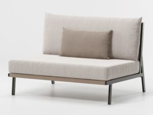 Gepolstertes modulares Gartensofa | Kettal | Vieques