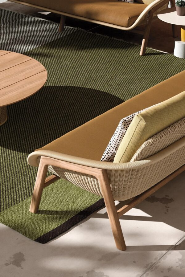 Gartensofa aus synthetischer Faser | Kettal | Vimini - Image 6