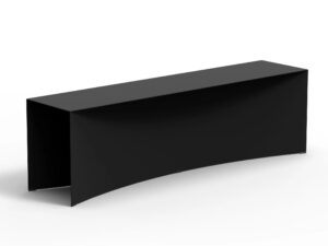 Sitzbank aus Stahl | Desalto | Void