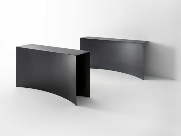 Rechteckiger Konsolentisch aus Stahl | Desalto | Void - Image 5