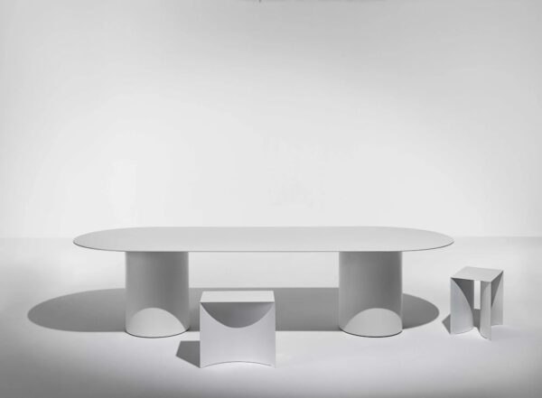 Hocker aus Stahl | Desalto | Void - Image 4