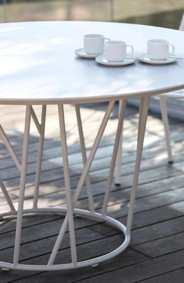 Runder Sitzpouf für den Aussenbereich aus Aluminium | FAST | Wild - Image 5