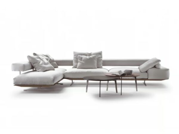 Sofa aus Stoff mit abnehmbarem Bezug | Flexform | Wing