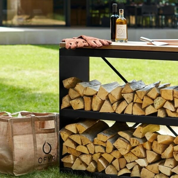 Holzkorb aus pulverbeschichtetem Stahl | OFYR | OFYR Wood Storages - Image 3