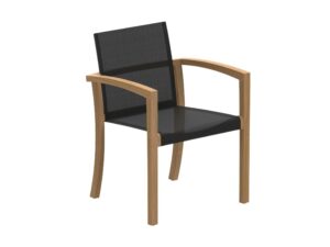 Gartenstuhl aus Batyline® mit Armlehnen | Royal Botania | XQI