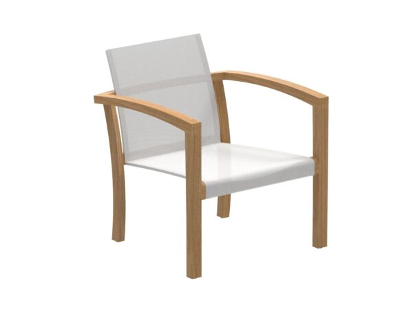 Lounge Gartensessel aus Teakholz mit Armlehnen | Royal Botania | XQI
