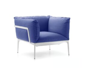 Sessel aus Stoff mit Armlehnen | MDF Italia | Yale