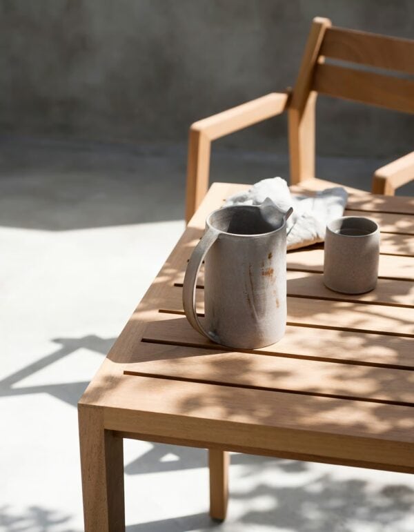 Rechteckiger Gartentisch aus Irokoholz | RODA | Zania - Image 2