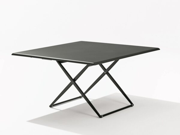 Quadratischer höhenverstellbarer Gartentisch | FAST | Zebra