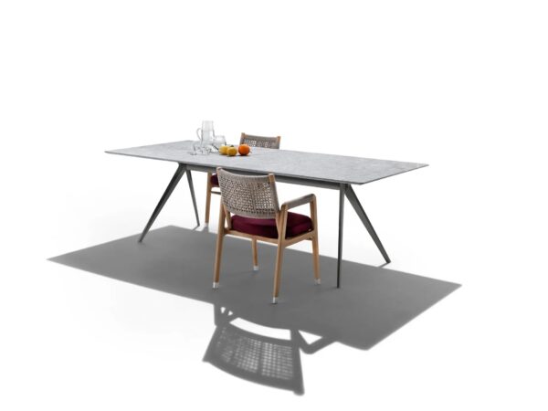 Rechteckiger Tisch aus Stein | Flexform | Zefiro - Image 2