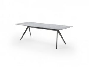 Rechteckiger Tisch aus Stein | Flexform | Zefiro