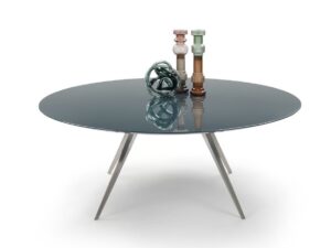 Runder Wohntisch im modernen Stil | Flexform | Zefiro