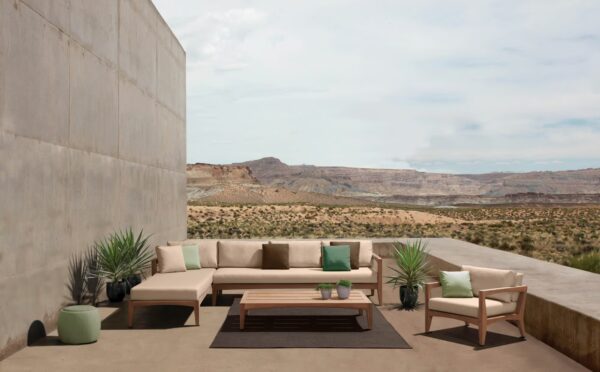 3-Sitzer Gartensofa aus Stoff | Royal Botania | Zenhit lounge - Image 8