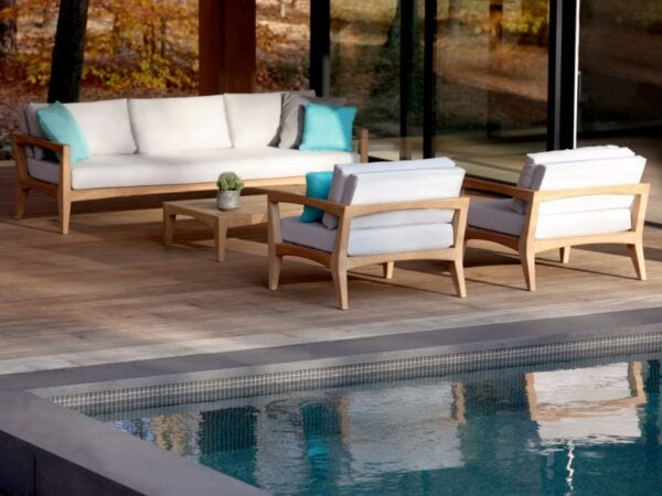 3-Sitzer Gartensofa aus Stoff | Royal Botania | Zenhit lounge - Image 2