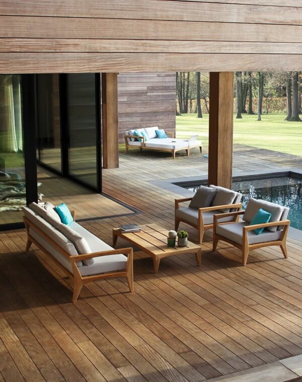 3-Sitzer Gartensofa aus Stoff | Royal Botania | Zenhit lounge - Image 4